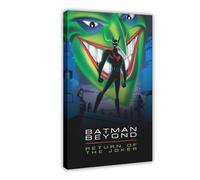 FHYTKC Stampa artistica da parete su tela, motivo: Batman Beyond Return of The Joker, per soggiorno e camera da letto, 20 x 30 cm