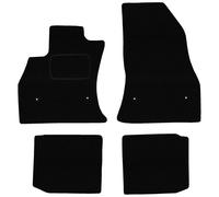 FI09-1 Set Tappetini Velluto STREAK Rosso per Fiat 500L dal 2012 tappeto morbido