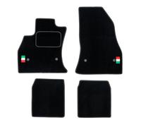 FI09-1 Tappetini Velluto LOGO Bandiera Italia per Fiat 500L dal 2012 tappeto mor