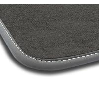 FI13-1 1pz Tappetino Velluto Premium Opaco Bianco per Fiat Tipo dal 2016 Hatchba