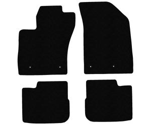 FI13-1 Set Tappetini Velluto Premium Opaco Rosso per Fiat Tipo dal 2016 Hatchbac