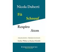 Fià. Schnuuf. Respiro. Atem. Taj curt. Drüüziiler. Versi a tre righe. Dreizeiler
