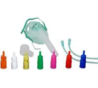 Fiab Maschera Venturi Fiab per ossigenoterapia AD +7 raccordi