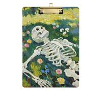 Fiaba Bianco Scheletro mini appunti Carino Plastica per Infermieristica Studente Commercio Quest Dimensioni 9 x 12.5 Tablas para escribir