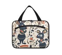 Fiaba Carino Fantasia Ratti Appesi Borse Da Viaggio con Gancio, Designer Impermeabile Kit Bag per Le Donne Must Vacation Porta cosmeticos Mujer para cartera L