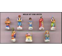 Fiabe 1001 NOTTE SINBAD ALADIN Set 8 FIGURE 3cm Porcellana FEVES Francia