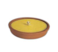 Fiaccola citronella antizanzare terracotta per esterno