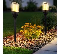 Fiaccola Solare Lampada da Giardino Esterni LED Effetto Fuoco Chiodi H 64,5 CM [EEK: Non valutato]