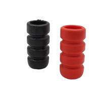 Fiakaon Pedaline Moto Accessori per motociclette Copri-pedane Leva Cambio Moto Adatte per BMW F800 F800R F800GT R1200R R1200 RT ST RS R Nine T(1 Black And 1 Red)