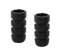 Fiakaon Pedaline Moto Accessori per motociclette Copri-pedane Leva Cambio Moto Adatte per BMW F800 F800R F800GT R1200R R1200 RT ST RS R Nine T(2 Black)