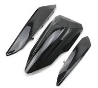 Fiakaon Spoiler Anteriore Moto Alettone Moto Coprisella Posteriore per passeggero della Motocicletta, Adatto per Ducati Panigale 1299 959 1299S 2015-2020(One Set Black)