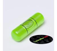 Fiala di vetro di ricambio per livella, livella a bolla, fiale tubolari, fiala a cilindro, sensibilità autolivellante accurata, Verde, 25mm x 8mm