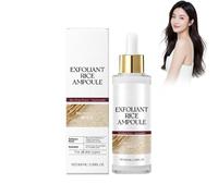 Fiala Esfoliante di Riso Bianco e Nero - Trattamento Viso e Corpo per Pelle Morbida ed Eliminazione Cellule Morte, leviga le rughe per tutti i tipi di pelle, pelle liscia in modo naturale
