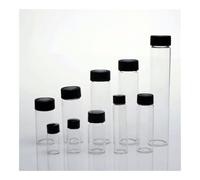 Fiala for reagenti da laboratorio in vetro da 2-60 ml, piccole fiale trasparenti for esperimenti chimici(60ml 10pcs)