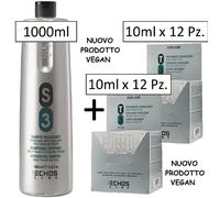 FIALE ANTICADUTA CAPELLI LOZIONE ECHOS ENERGY T3 24X10ML+ SHAMPOO S3 1000ML