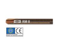 Fischer 10 x Fiale Ancorante Chimico RM II 16, Resina Chimica in Fiala di Vetro Pre-dosata per Calcestruzzo Fessurato, non Richiede Pulizia del Foro, 539800