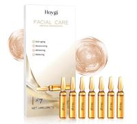 Fiale di Acido ialuronico 7x2ml, Fiale per la cura del viso, Fiale con effetto lifting immediato, con Centella e Niacinamide, Fiale di Idratante, cura del giorno per uomo e donna