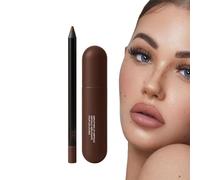 Fiale Labbra Colorate Con Matita Labbra Abbinata, Set Di Lucidalabbra E Matita Labbra, Set Di Rossetti Idratanti A Lunga Tenuta, A Prova Di Sbavature E A Lunga Tenuta (#04)