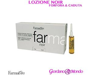 FIALE NOIR CAPELLI FARMAVITA FORFORA E ANTICADUTA 8 ml