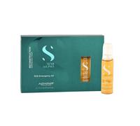 Alfaparf Milano Semi Di Lino Reconstruction SOS Emergency Oil cura rinforzante per capelli secchi e danneggiati 6 x 13 ml