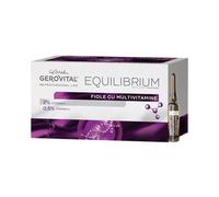 Fiale Viso Multivitaminiche Professionali con Vitamina C+E e Acido Lipoico, Booster Illuminante, Pelle Matura, Unsiex 20x2 ml Gerovital H3 Equilibrium