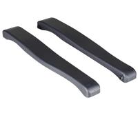 fiam Coppia Braccioli Ricambio Nero Poltrona Movida