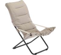 Fiam Sdraio Fiesta Soft Beige 127S Struttura Acciaio Antracite