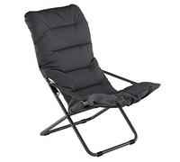 fiam Sdraio Soft Colore Telaio Antracite e Piumotto Imbottito Bine Bianco- Nero