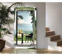FIAM Specchio Caadre cod. 640 con cornice in vetro da 140 cm e h. 195 cm