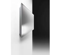 FIAM Specchio Mirage cod. MI7070 con retrocornice in alluminio da 70 cm e h. 70 cm