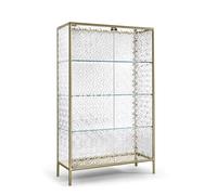 FIAM Vetrina Echo cod. ECV101 con struttura in alluminio e ante in vetro da L.101 cm e H.163 cm - 2 ante