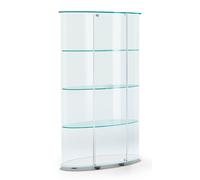 FIAM Vetrina elettrificata Palladio Uno cod. 2150 in vetro e legno da L.100 cm e H.162 cm - 1 anta