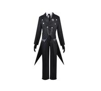 Fiamll Nero Butler Cosplay Anime Sebastian Michaelis Cosplay Sebastian Dress Sebastian Uniform Halloween Carnevale Costume XL
