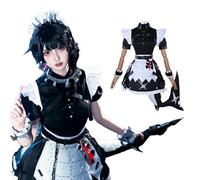 Fiamll Zenless Zone Zero Cosplay Ellen Joe Cosplay con coda Ellen Joe Outfit Ellen Uniform Halloween Carnevale Costume XL