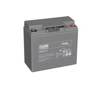 Fiamm 12FGL17 Batteria 12V 17Ah Ampere Terminale M5 181 x 76 x 167 x 167 mm (LxWxHxTH) ricaricabile 10 anni di vita nessuna manutenzione nessun rabbocco