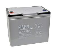 Fiamm 12FGL80 - Batteria al piombo con attacco a vite M8, 12 V, 80000 mAh
