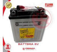 FIAMM 6N6-3B di Primo Impianto 6v 6AH (30A) HONDA CBX/Endurance 125