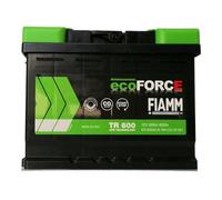 BATTERIA AVVIAMENTO AUTO 60 AH FIAMM AFB START & STOP TR600 SPUNTO 600A 7906488