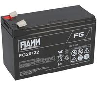 Fiamm Batteria Al Piombo FG20722 12V 7,2Ah Faston 6,3 LC-R127R2PG1 A512 /