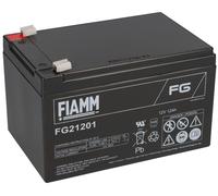 Fiamm Batteria Al Piombo FG21201 Pb 12V/12Ah Faston 4,8mm Ups APC Rbc 13Ah 14Ah