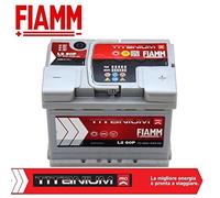 Fiamm, batteria per auto Titanium L260, 60 Ah, 540 A, polo positivo a destra - N