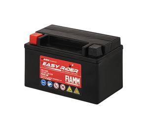 Fiamm Batteria per Moto e Scooter FTX7A-12B 6AH 100A, Batteria Easy Rider AGM Technology, Massima Potenza di Avvio,Senza Manutenzione, Già Carica, Pronta all'Uso, Adatta a Scooter, Moto, Moto d'acqua