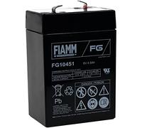FIAMM Batteria Ricaricabile da Cambio per Barche modellismo Camper Hobby Campeggio 6V 4 5Ah 5Ah