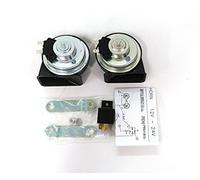 FIAMM COPPIA TROMBE CLACSON AM80S 12V AUTO MOTO + RELE