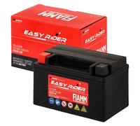 Fiamm Batteria per Moto e Scooter FTX7A-12B 6AH 100A, Batteria Easy Rider AGM Technology, Massima Potenza di Avvio,Senza Manutenzione, Già Carica, Pronta all'Uso, Adatta a Scooter, Moto, Moto d'acqua