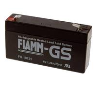 Fiamm FG10121 PB-6-1,2-4,8 Batteria al piombo 6 V 1.2 Ah Piombo-AGM (L x A x P