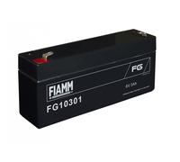 Fiamm FG10301 6V 3Ah Batteria piombo ermetica ricaricabile sigillata AGM 6 V 3 A
