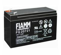 FIAMM FG20721 12V 7,2 Ah Batteria al Piombo - Nera