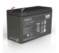 Fiamm Fg20721 Batteria Al Piombo 12v 7,2ah Faston 4,8mm 151x65x94 Ricambi_