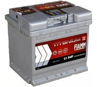 BATTERIA AUTO FIAMM TITANIUM PLUS - L1 54P 54Ah 520A POSITIVO A DESTRA 54 Ah